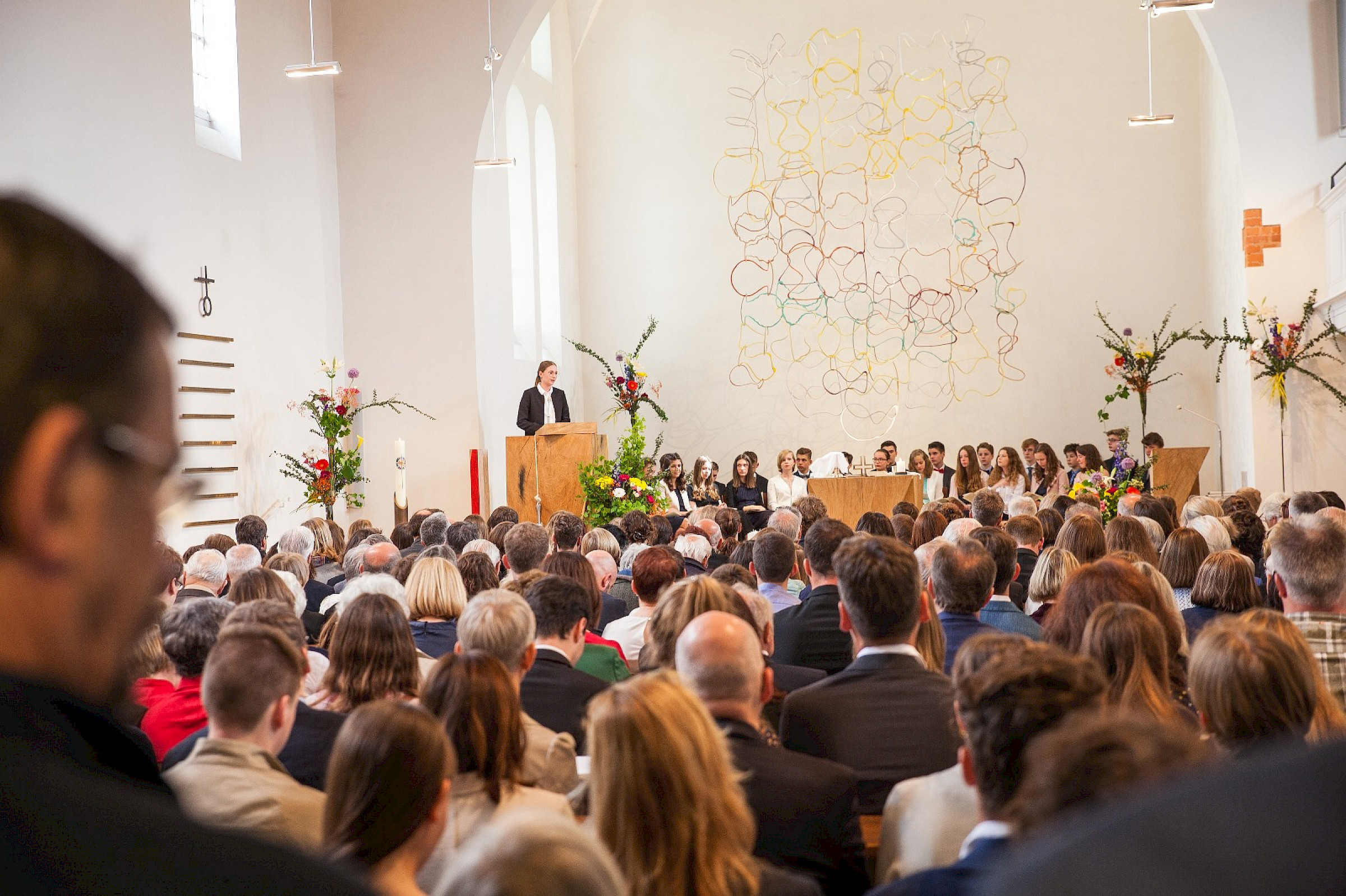 Konfirmations-Gottesdienst in der Christi-Himmelfahrts-Kirche